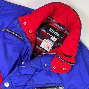 Vintage 90s Kaelin Supplex Ski Jacket Men XL Colorblock Retro Snowboard Gorpcore